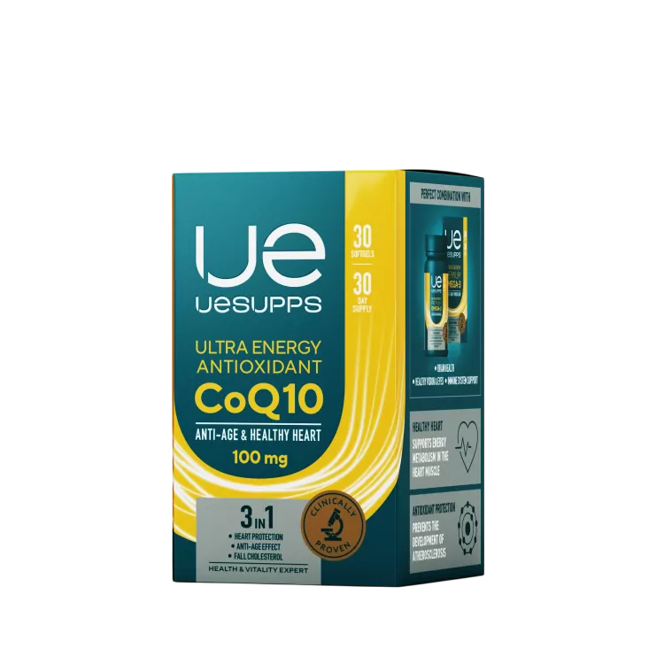 Uesupps Ультра Энерджи Антиоксидант Коэнзим Q10 капсулы 100мг №30
