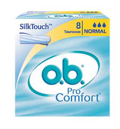 OB Тампоны Procomfort нормал №8