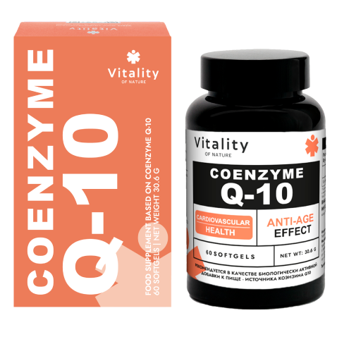 Vitality Коэнзим Q-10 капсулы №60