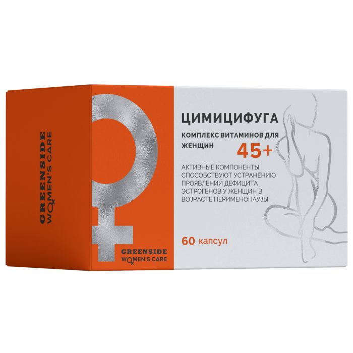 Цимицифуга с комплексом витаминов для женщин 45+ капсулы №60