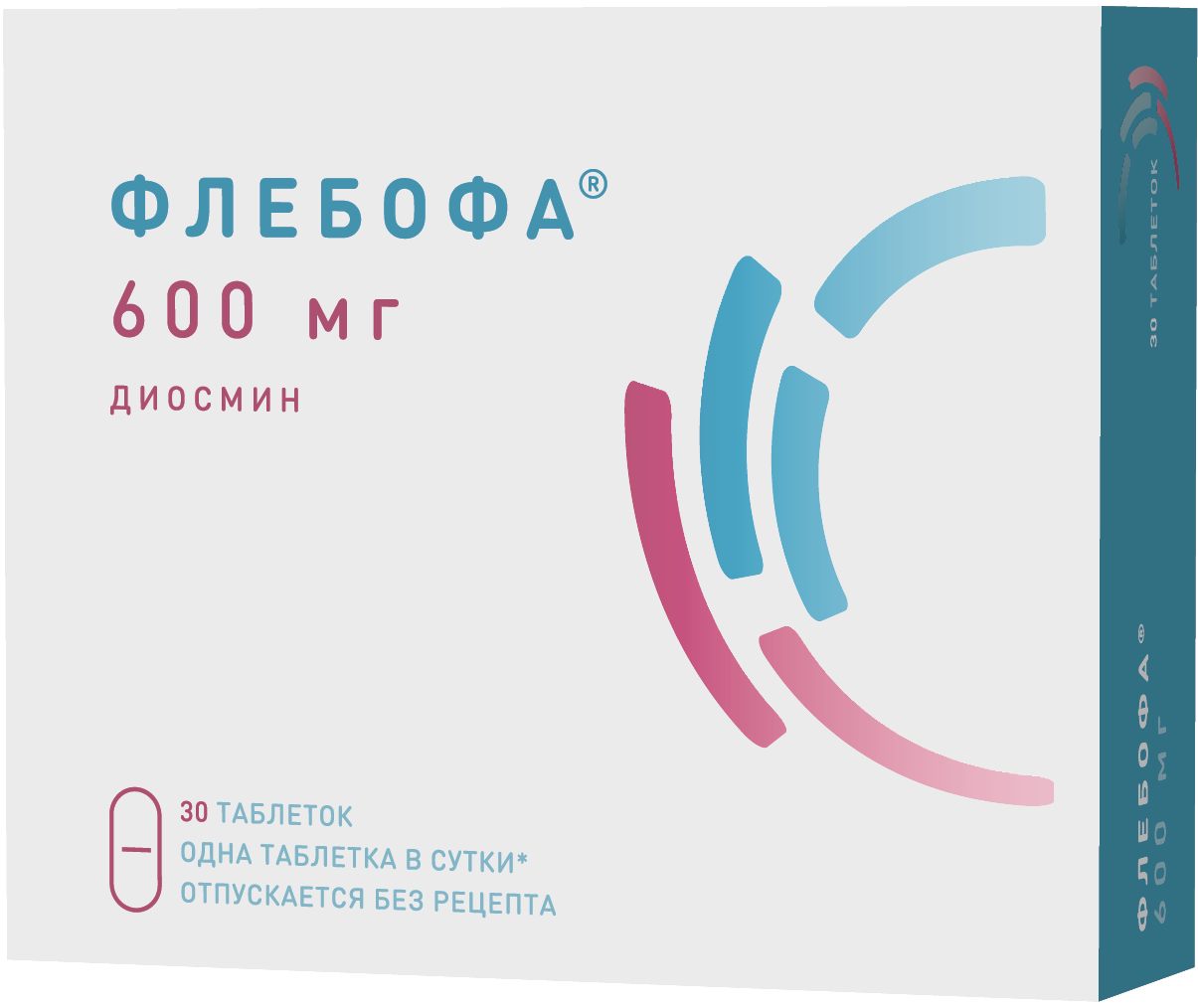 Флебофа таблетки 600мг №30 – купить в Санкт-Петербурге по цене 1164 руб в  интернет-аптеке | ЛекОптТорг