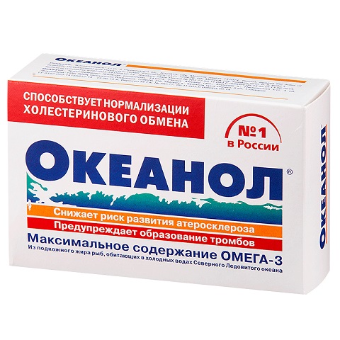 Океанол (Омега-3) капсулы №30