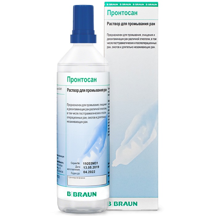 Пронтосан. Пронтосан раствор, 350 мл. Пронтосан р-р д/промывания РАН 350мл. Пронтосан раствор 350 мл б.Браун Медикал АГ. Пронтосан гель для РАН.