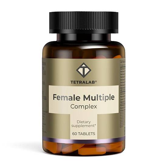 TETRALAB Витаминный комплекс для женщин таблетки №60