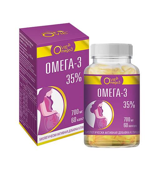 OVIE Омега-3 35% для беременных капсулы №60