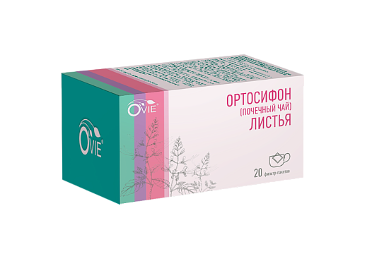 Фито Ортосифон листья почечный чай OVIE ф/п 1,5г №20 