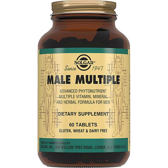 SOLGAR Мультивитаминный и минеральный комплекс для мужчин таблетки №60