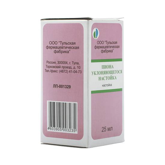 Пиона настойка 25мл – купить в Санкт-Петербурге по цене 46 руб в интернет-аптеке | ЛекОптТорг